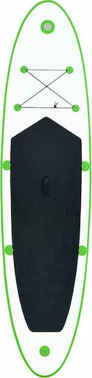 vidaXL Inflatable SUP Board with Length 3.9m White