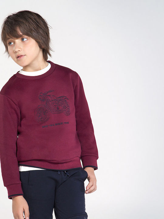 Mayoral Kids Sweatshirt Burgundy