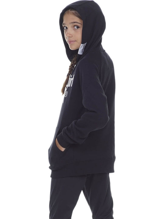 Kids Sweatshirt with Hood and Pockets Blue