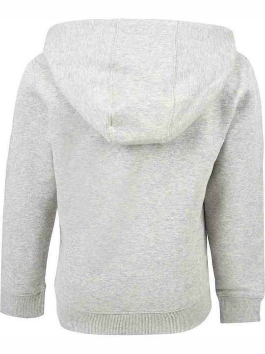 Kids Sweatshirt with Hood and Pockets Gray