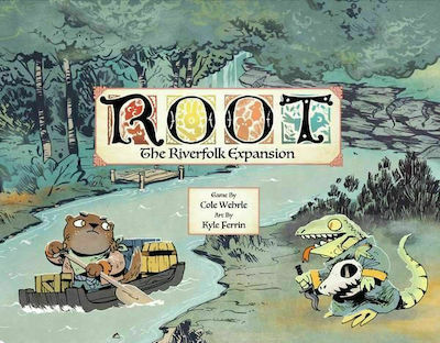 Leder Games Επέκταση Παιχνιδιού Root The Riverfolk για 2-4 Παίκτες 10+ Ετών