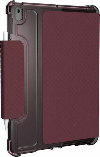UAG U Lucent Flip Cover Ανθεκτική Aubergine Rose (iPad 2019/2020/2021 10.2'')