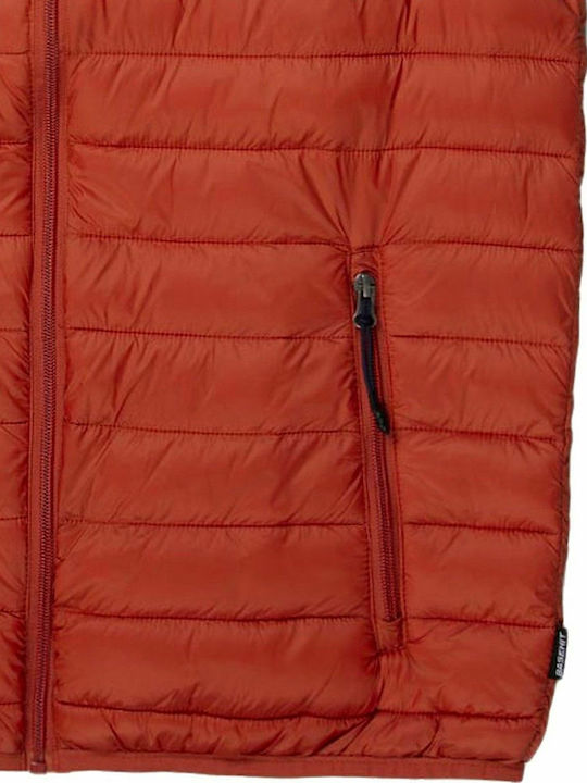 Jachetă fără mâneci Puffer Portocaliu