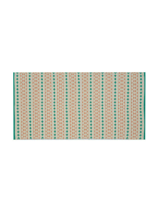 Nef-Nef Homeware Verde Teppich Rechteckig Green - Coral 028367