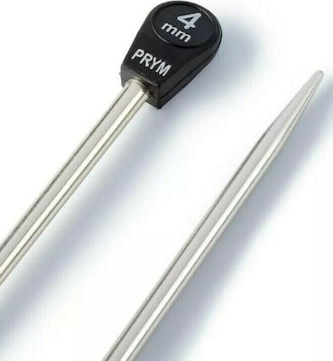 No3.5 Specially treated glossy aluminium knitting needles for quick and easy knitting PRYM 191609