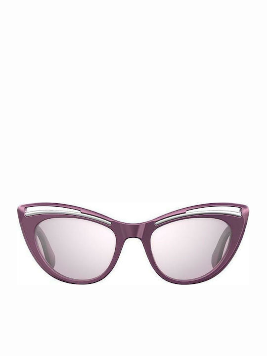 Moschino Women's Sunglasses with Purple Plastic Frame MOS036/S B3V/2S