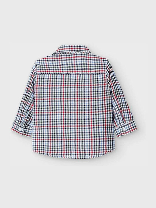 Mayoral Kids Checked Shirt Multicolour 10-02133-088