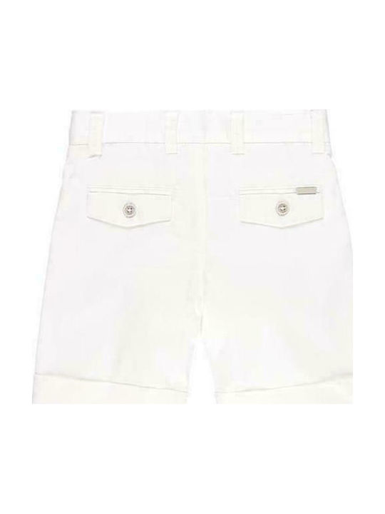 Boboli Kids Shorts/Bermuda Fabric White