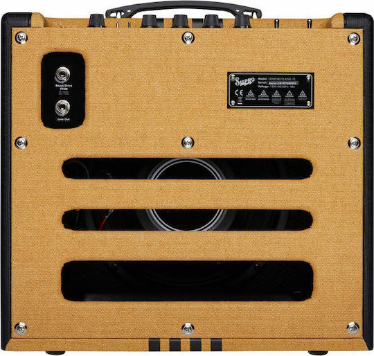 Supro Delta King 10 Лампов комбо усилвател Електрическа китара 1 x 10" 5W Жълт