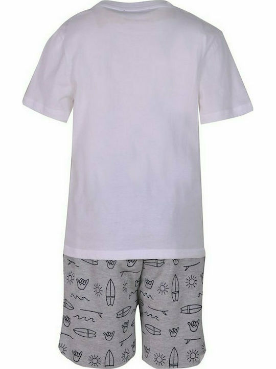 BodyTalk Kinder Set mit Shorts Sommer 2Stück Weiß