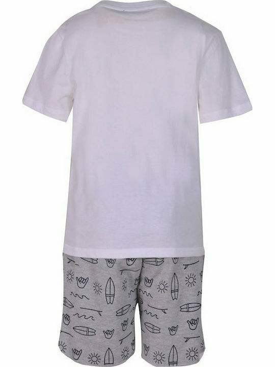 BodyTalk Kids Clothing Set with Shorts White 2 Pieces