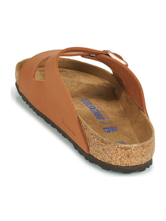 Arizona Soft Footbed Birko-Flor Мъжки сандали Ginger Brown Нормална Пасват