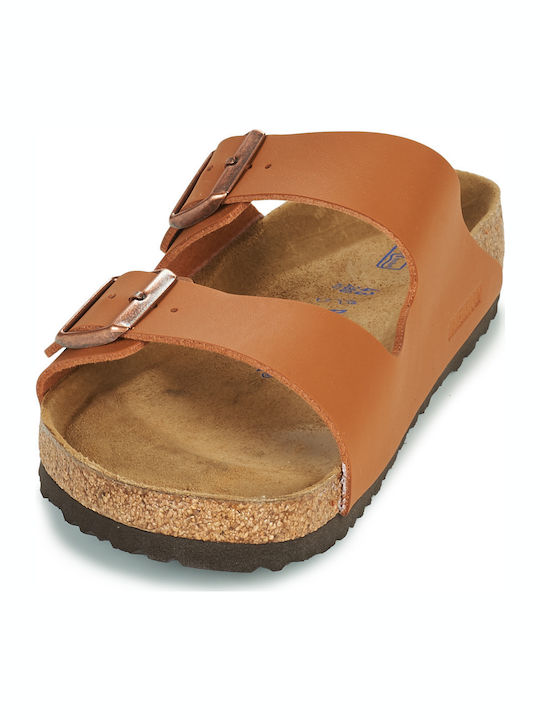 Arizona Soft Footbed Birko-Flor Мъжки сандали Ginger Brown Нормална Пасват