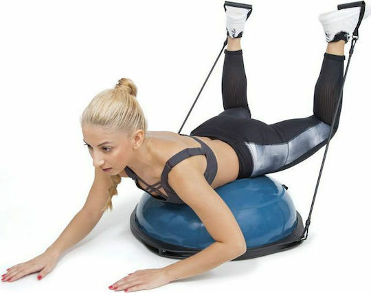 AMILA Balance Ball Black 69x25cm with Diameter 69cm