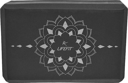 Lifefit Boga Yoga Block EVA in Black Color