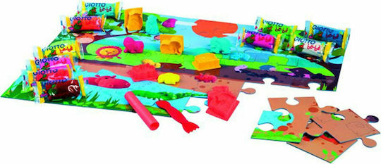 Giotto Knete - Spiel-Set Modell & Puzzle für 2+ Jahre