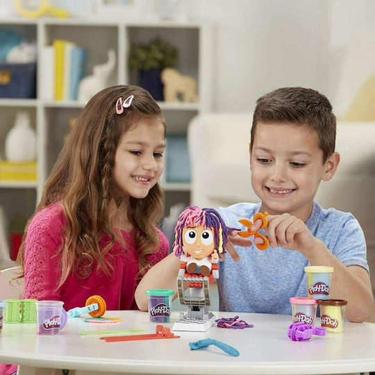 Hasbro Play-Doh Knete - Spiel-Set Crazy Cuts Stylist Hair Salon für Alter 3+ 8 Stück