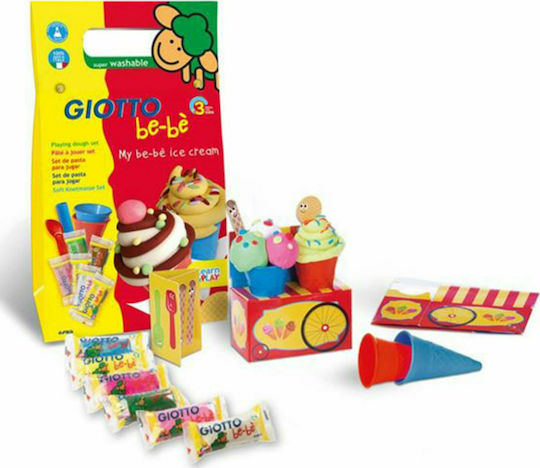 Giotto Knete - Spiel-Set Bebe Ice Cream für 2+ Jahre
