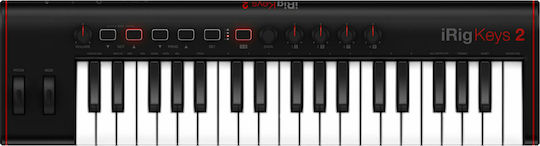 IK Multimedia Midi Keyboard iRig Keys 2 with 37 Keys Black