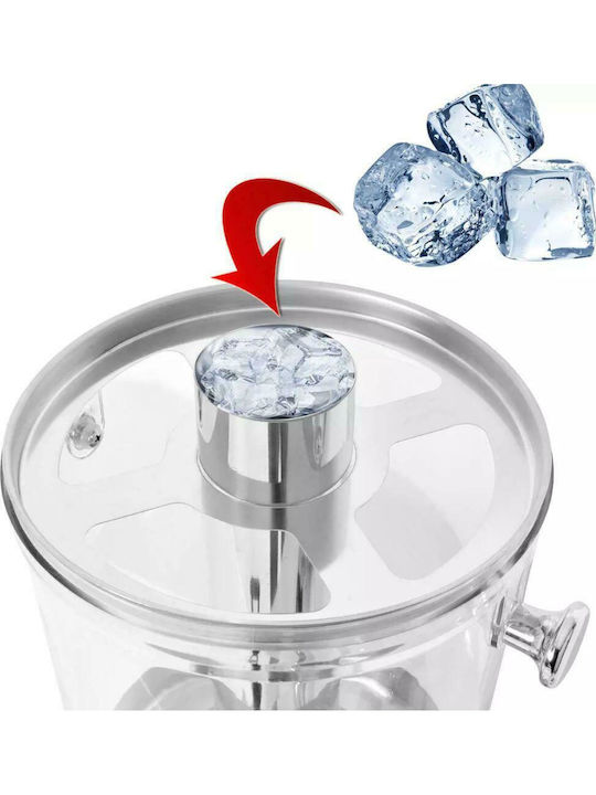 vidaXL Dublu Distribuitor Rece 2x8lt L56 x L35 x Î57 cm