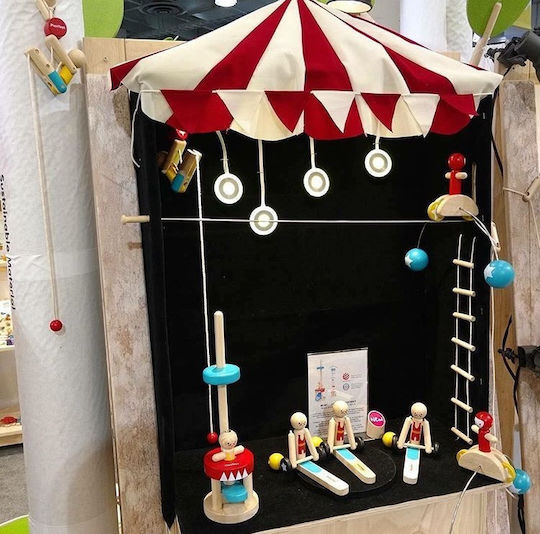 Plan Toys Ξύλινο Διαδραστικό Παιχνίδι Σχοινοβάτης