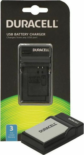Duracell Single Battery Charger DRC5908 Compatible with Canon