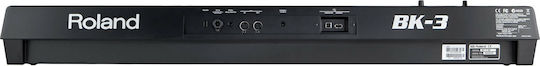Roland Tastatur BK-3 mit 61 Dynamisch Tasten Schwarz