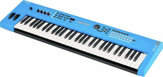 Yamaha Synthesizer MX-61 II με 61 Πλήκτρα Τυπικής Αφής Μπλε