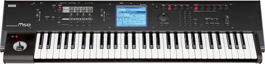 Korg Synthesizer M50-61 με 61 Δυναμικά Πλήκτρα Μαύρο