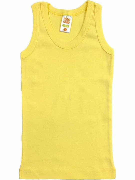 Nina Club Kids Yellow Sleeveless Undershirt