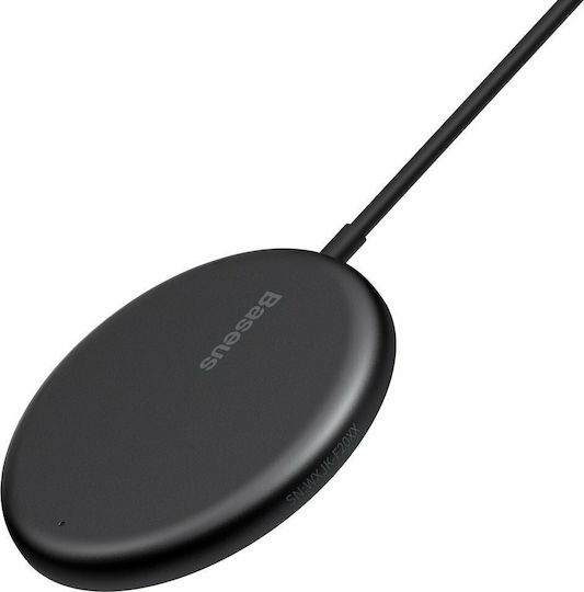 Baseus Φορτιστής Magsafe 15W Μαύρος (Simple Mini Magnetic)