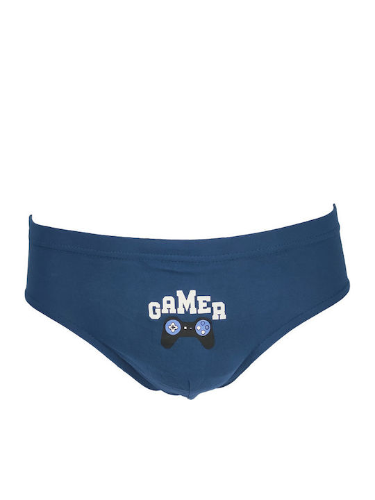 Minerva Gamer Παιδικό Σετ με Βρακάκια Πολύχρωμα 3τμχ