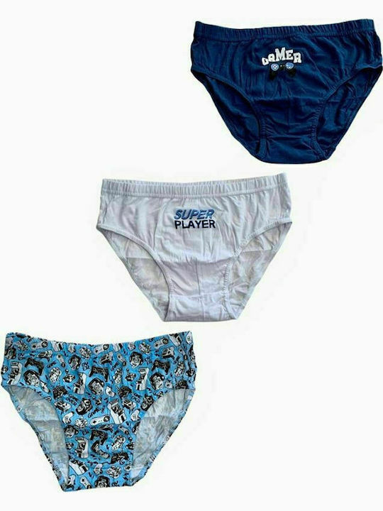 Minerva 41947 Kids' Set with Briefs Multicolored 3pcs