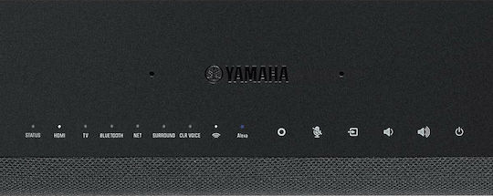 Yamaha YAS-209 Soundbar 200W 2.1 Bluetooth, HDMI και Wi-Fi με Ασύρματο Subwoofer Μαύρο