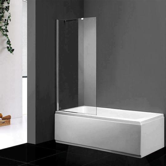 Axis WBX Fixed Side Bathtub 70x140cm Clear Glass
