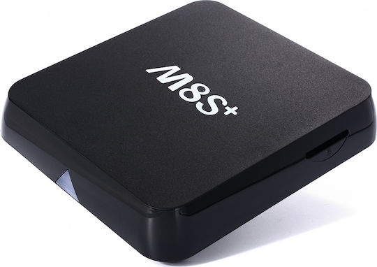 TV Box M8S 4K UHD με WiFi USB 2.0 2GB RAM και 8GB Αποθηκευτικό Χώρο με Λειτουργικό Android 4.4