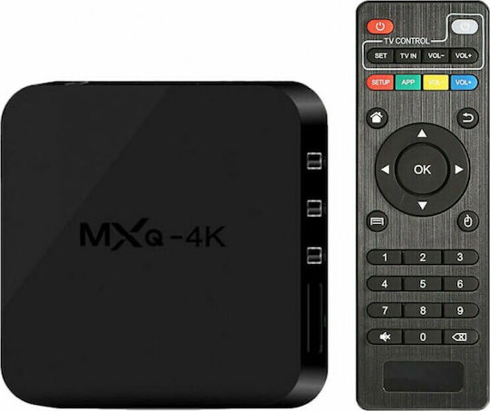 TV Box MXQ-4K 4K UHD cu WiFi USB 2.0 2GB RAM și 16GB Spațiu de Stocare cu Sistem de Operare Android 11.1