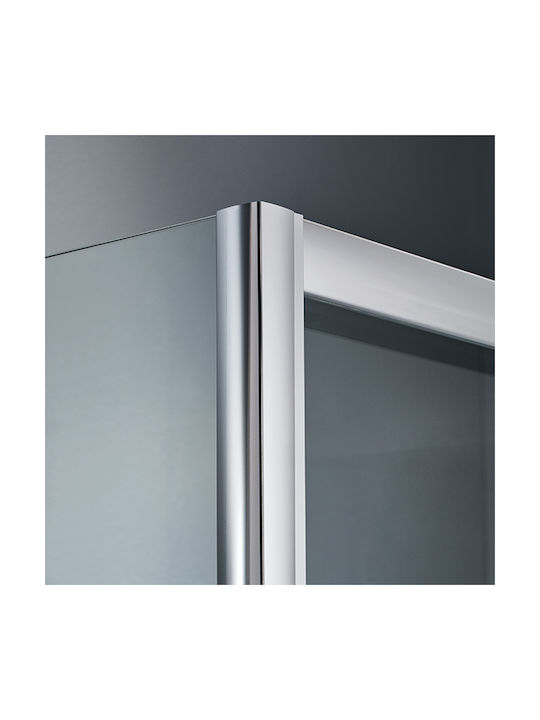 Starlet Corner Entry Καμπίνα Ντουζιέρας με Συρόμενη Πόρτα 80x80x180cm Clear Glass