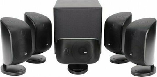 Bowers & Wilkins Heimkino-Lautsprecherset 5.1 MT-50 20W Schwarz