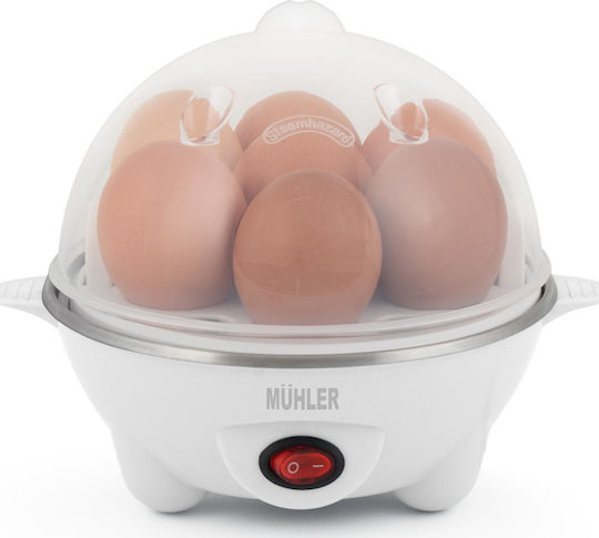 Muhler Egg Cooker 7 Positions 350W White