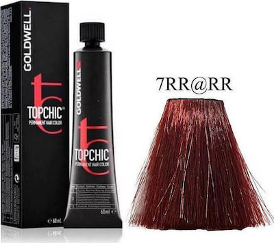 Goldwell Topchic Permanent Hair Color Vopsea de Păr 7RRR@RR Rich Red 60ml