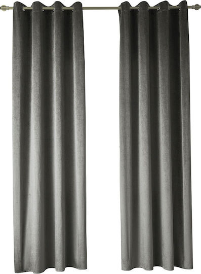 Beauty Home Blackout Curtain With Grommets Beige 140x270cm
