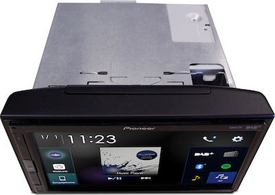 Pioneer SPH-EVO62DAB Ηχοσύστημα Αυτοκινήτου Universal 2DIN (Bluetooth/USB/AUX) με Οθόνη Αφής 6.8"