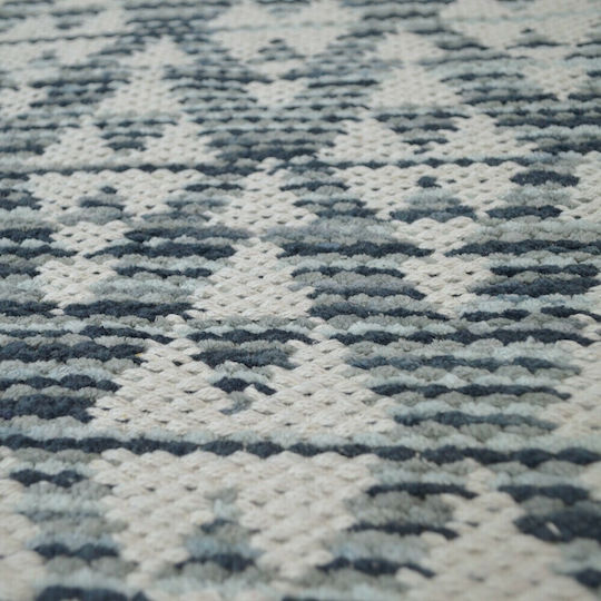 Lino Home Non-Slip Bath Mat Milla 7300000205 Blue 65x135cm