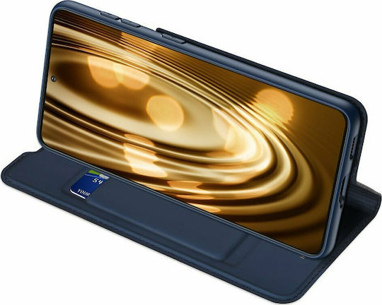 Dux Ducis Skin Pro Book Synthetic Leather Blue (Galaxy S21 Ultra)