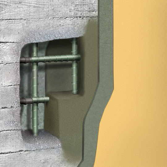 Sika Σοβάς Plaster Fillers SikaRep-400 Reinforced, Cementitious Plaster Filler Gray 25Kg 528474 25kg