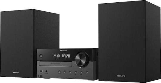 Philips Аудиосистема 2 TAM4505 TAM4505/12 60W с CD / Цифрови медии Player, WiFi и Bluetooth Черен