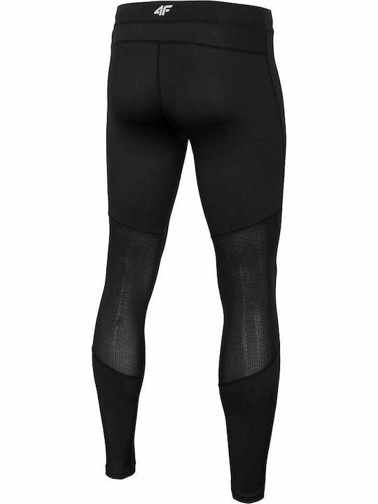 4F Functional Мъжки Спортни Клинове Дълга Черен