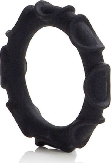 Calexotics Atlas Silicone Ring Δαχτυλίδι Πέους Σιλικόνης Μαύρο SE-1368-25-2