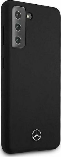 Mercedes-Benz Silicone Line Back Cover Σιλικόνης Μαύρο (Galaxy S21 5G)